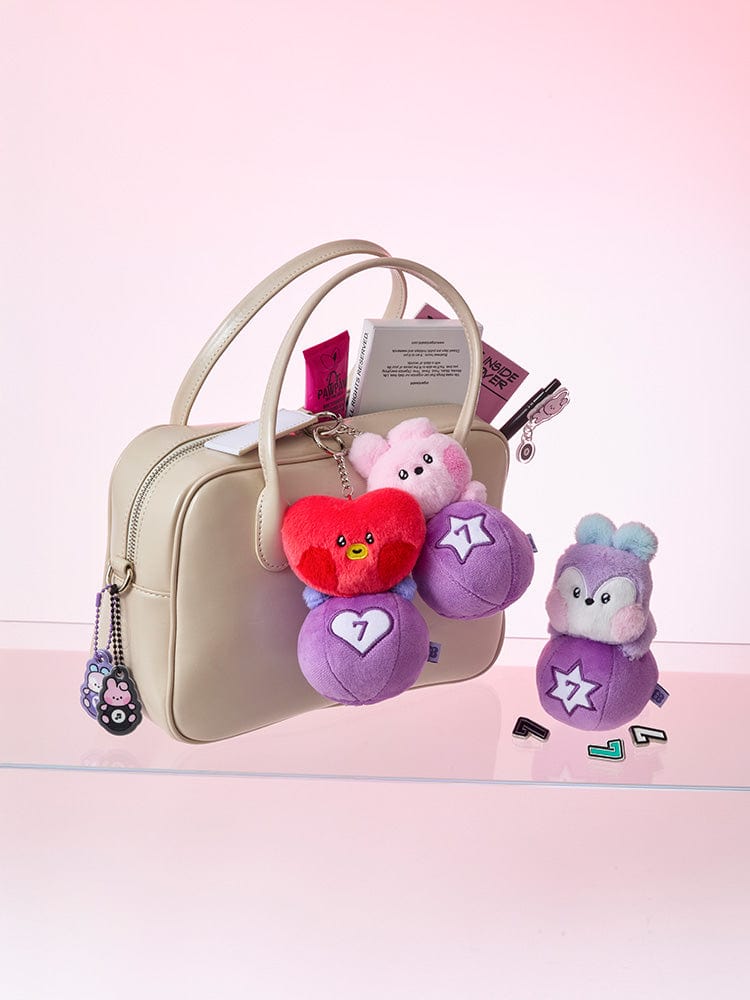 BT21 PLUSH 단품 BT21 COOKY 미니니 럭키 가차 인형 키링