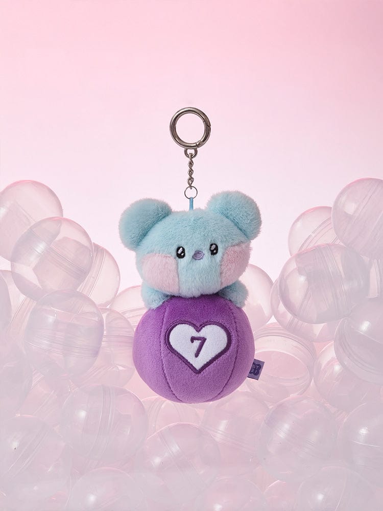 BT21 PLUSH 단품 BT21 KOYA 미니니 럭키 가차 인형 키링