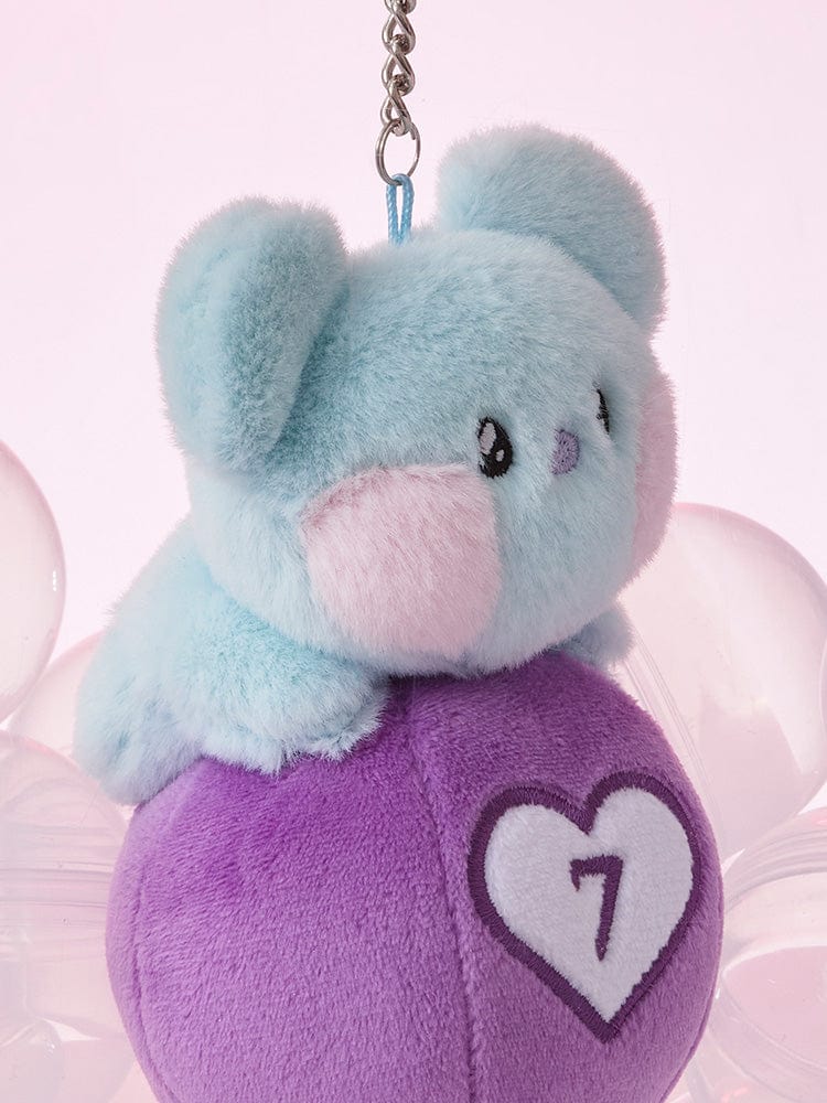 BT21 PLUSH 단품 BT21 KOYA 미니니 럭키 가차 인형 키링