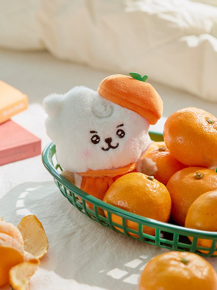 BT21 PLUSH 단품 BT21 RJ 베이비 오렌지 파티 소형 인형