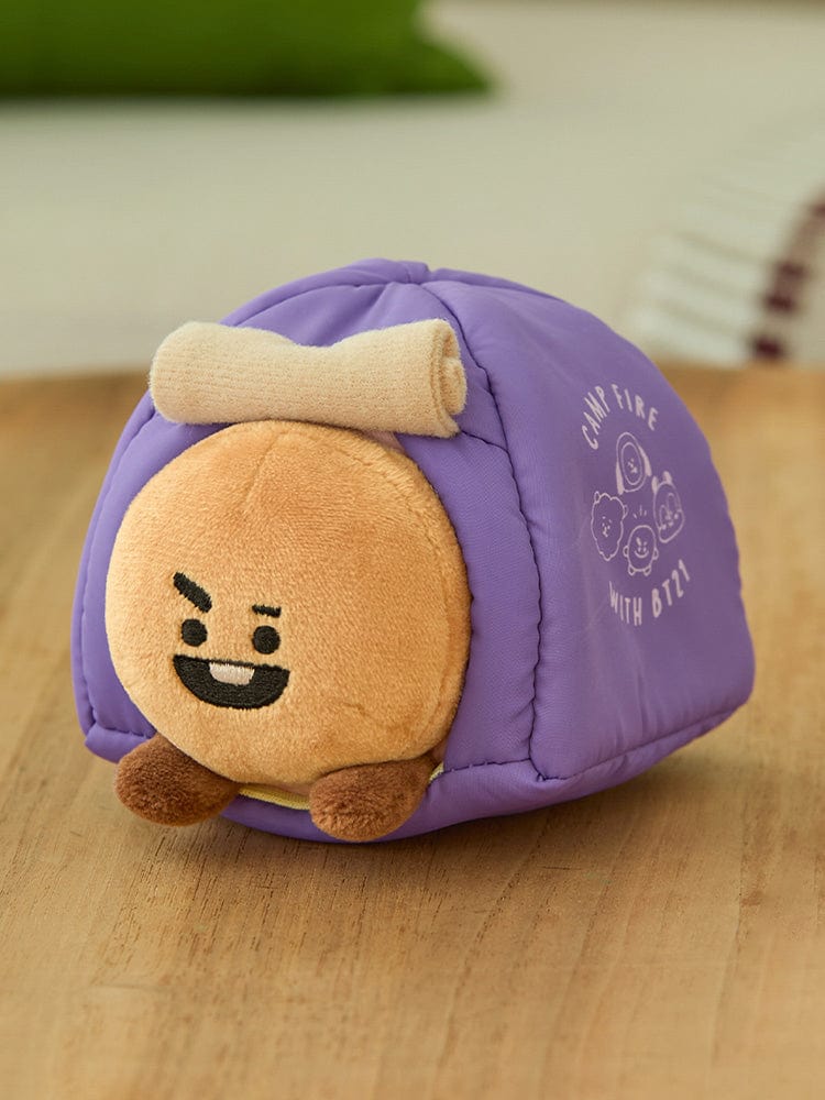 BT21 PLUSH 단품 BT21 SHOOKY 캠프파이어 텐트 인형