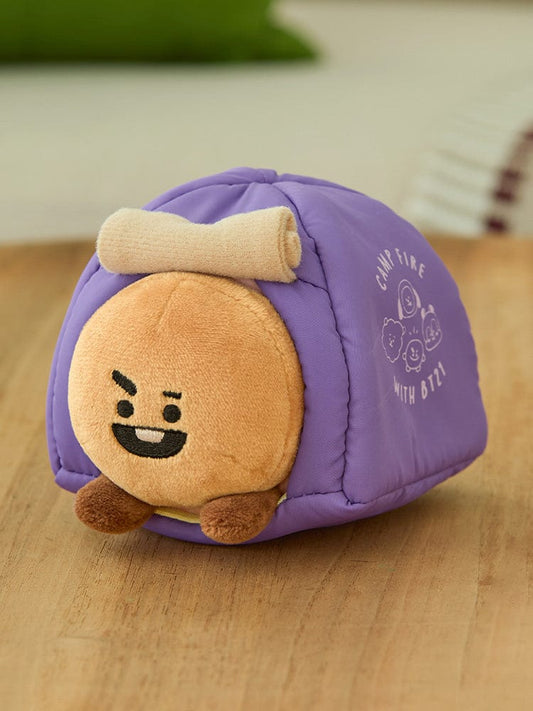 BT21 PLUSH 단품 BT21 SHOOKY 캠프파이어 텐트 인형