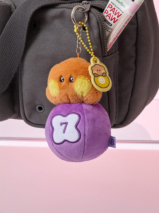 BT21 PLUSH 단품 BT21 SHOOKY 미니니 럭키 가차 인형 키링