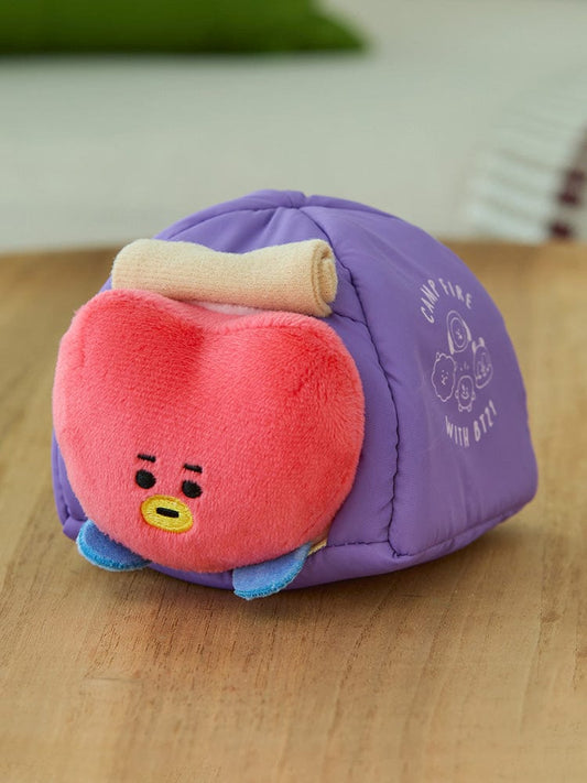 BT21 PLUSH 단품 BT21 TATA 캠프파이어 텐트 인형