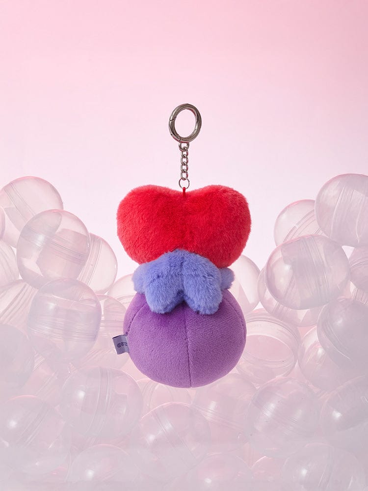 BT21 PLUSH 단품 BT21 TATA 미니니 럭키 가차 인형 키링