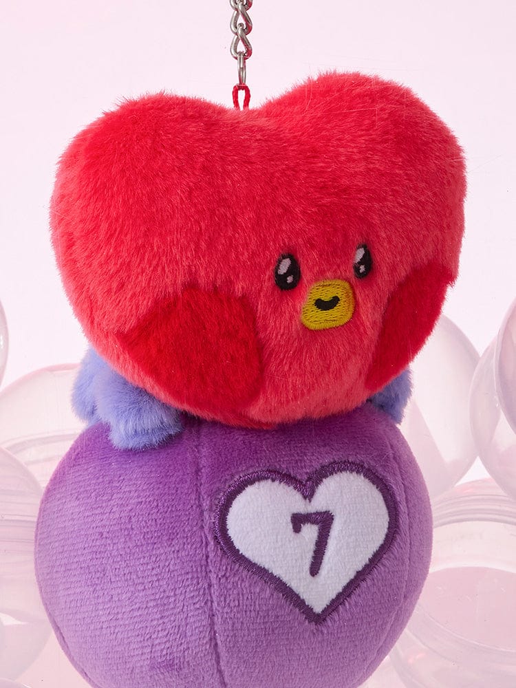 BT21 PLUSH 단품 BT21 TATA 미니니 럭키 가차 인형 키링