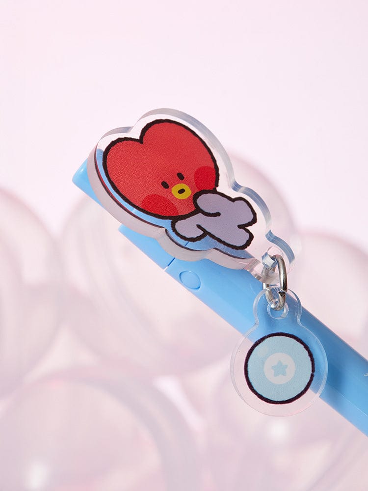 BT21 PLUSH 단품 BT21 TATA 미니니 럭키 가차 젤펜