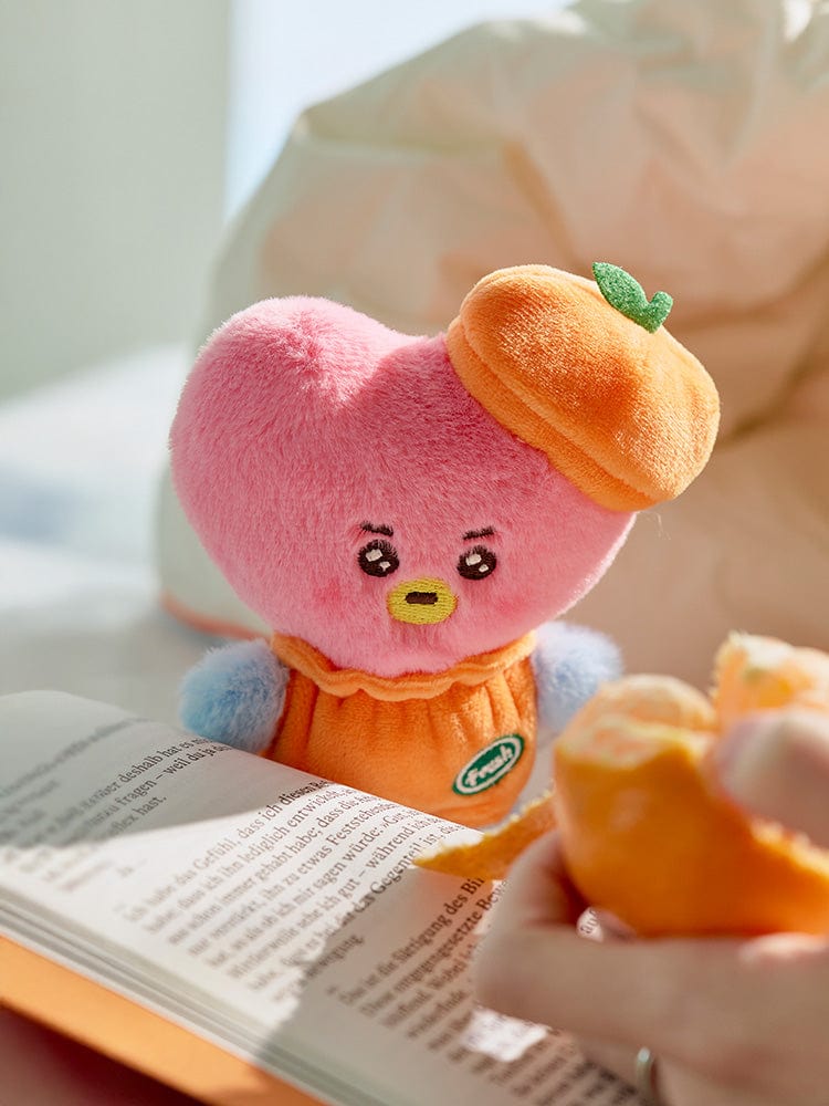 BT21 PLUSH 단품 BT21 TATA 베이비 오렌지 파티 소형 인형