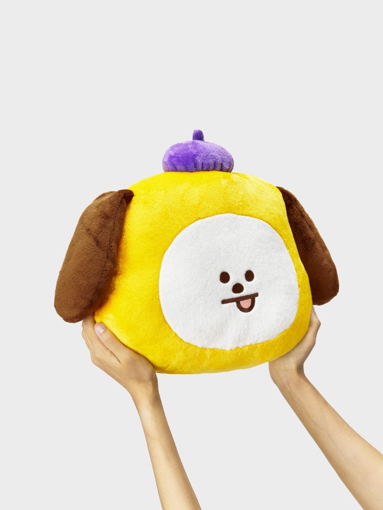 BT21 PLUSH CHIMMY 라인프렌즈 BT21 CHIMMY 홉인럽 얼굴 쿠션