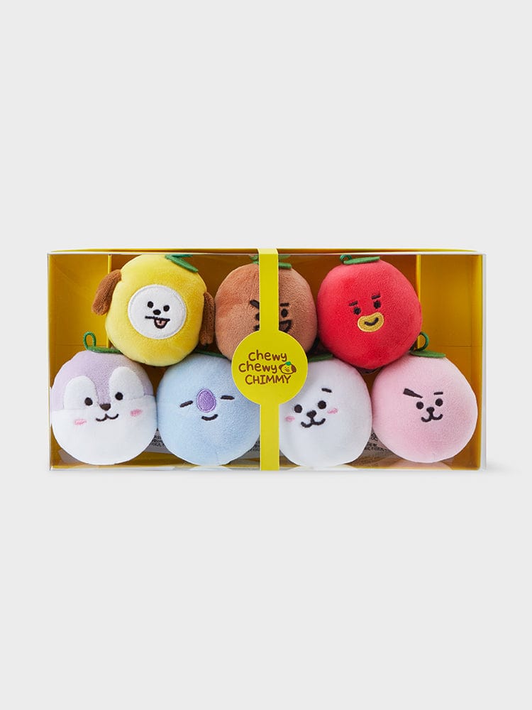 BT21 PLUSH CHIMMY 라인프렌즈 BT21 츄이츄이 CHIMMY 찹쌀떡 모듬 인형 세트