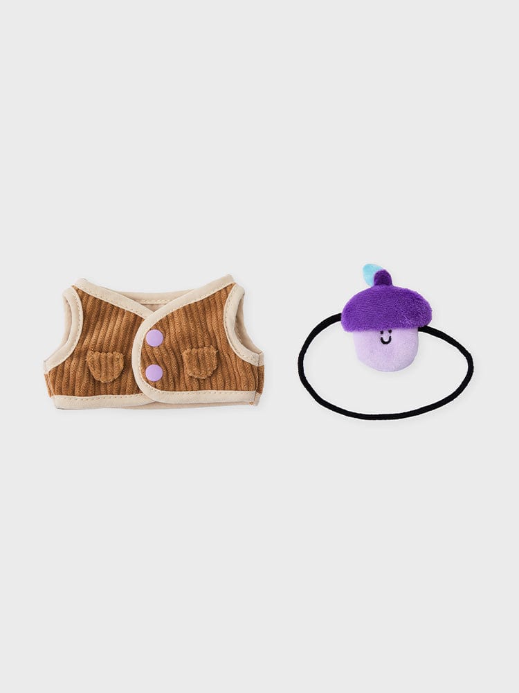 BT21 PLUSH VEST [패밀리세일] BT21 홉인럽 코스튬 클로젯 베스트 세트