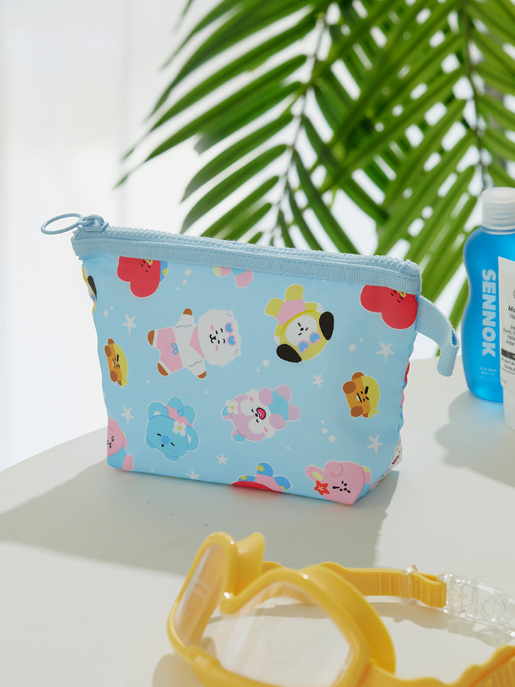 BT21 POUCH_ BT21 퐁당퐁당 에디션 멀티 파우치