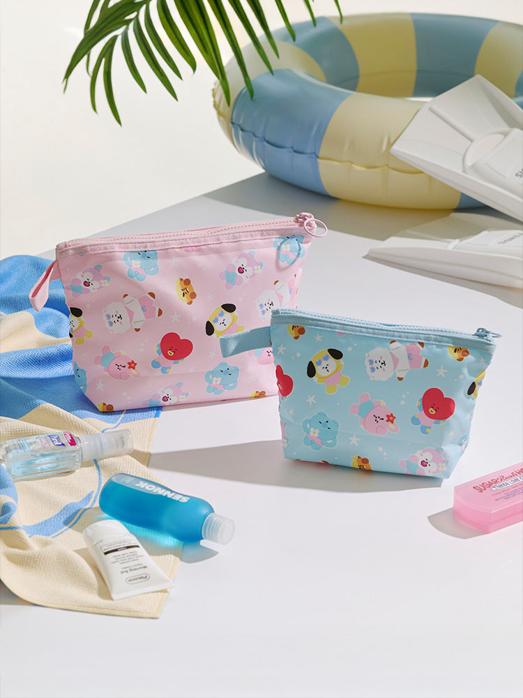 BT21 POUCH_ BT21 퐁당퐁당 에디션 멀티 파우치