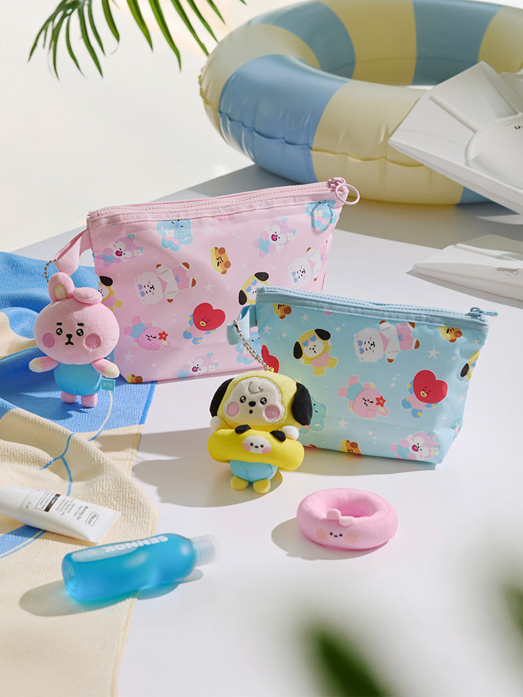 BT21 POUCH_ BT21 퐁당퐁당 에디션 멀티 파우치