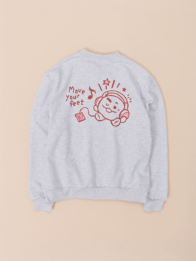 BT21 SHOOKY BASIC 스웻셔츠 2026 F/W