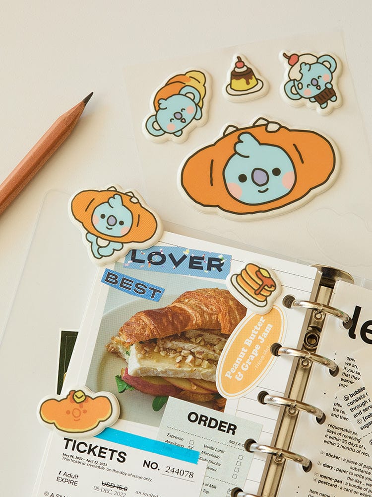 BT21 STICKER/CARD 단품 BT21 KOYA 베이비 베이커리 스티커