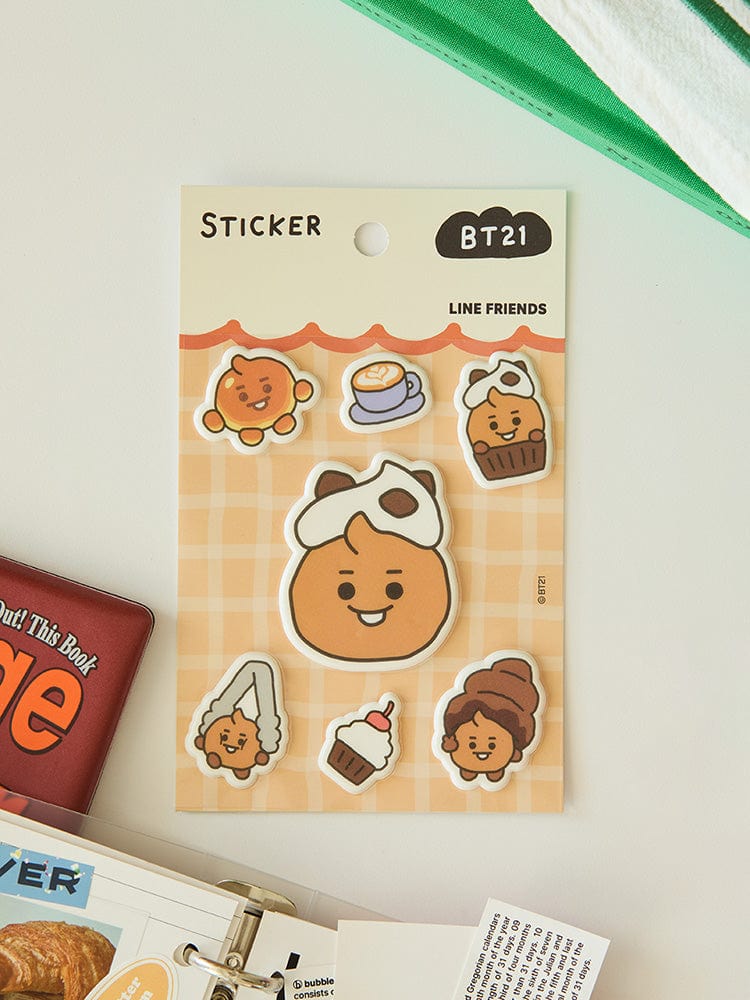 BT21 STICKER/CARD 단품 BT21 SHOOKY 베이비 베이커리 스티커