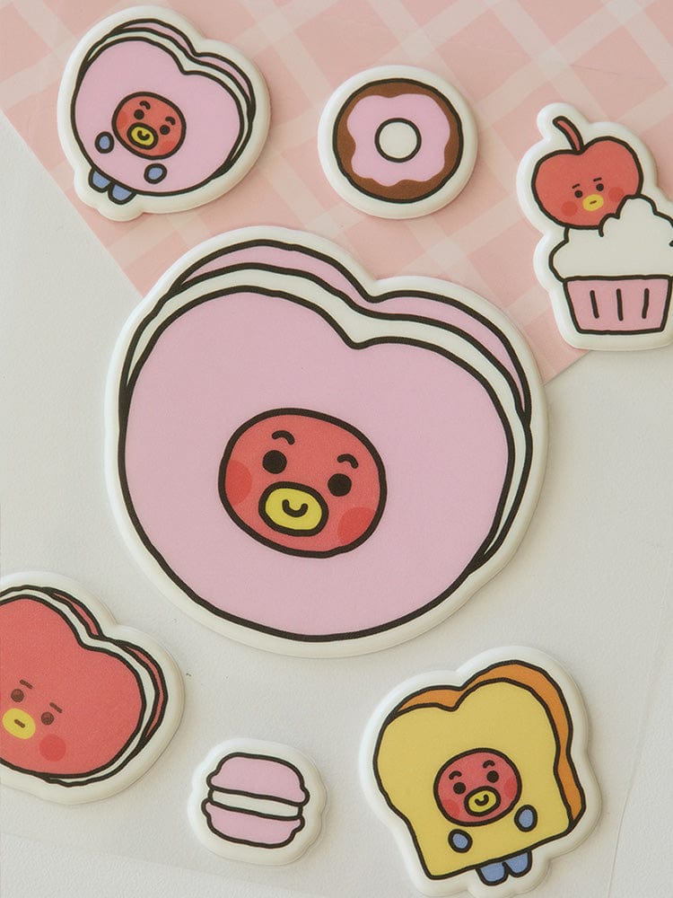 BT21 STICKER/CARD 단품 BT21 TATA 베이비 베이커리 스티커