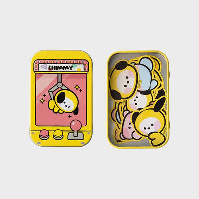 BT21 CHIMMY minini TIN BOX WITH STICKERS SET – LINE FRIENDS SQUARE 