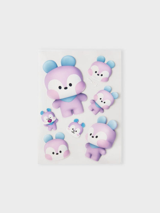 BT21 STICKER/CARD MANG [패밀리세일] BT21 MANG 빅앤타이니 리무버블 스티커