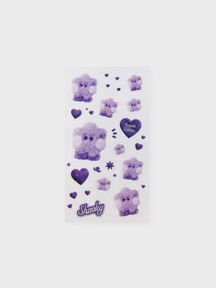 BT21 STICKER/CARD SHOOKY [패밀리세일] BT21 SHOOKY Purple of Wish Edition 미니니 스티커