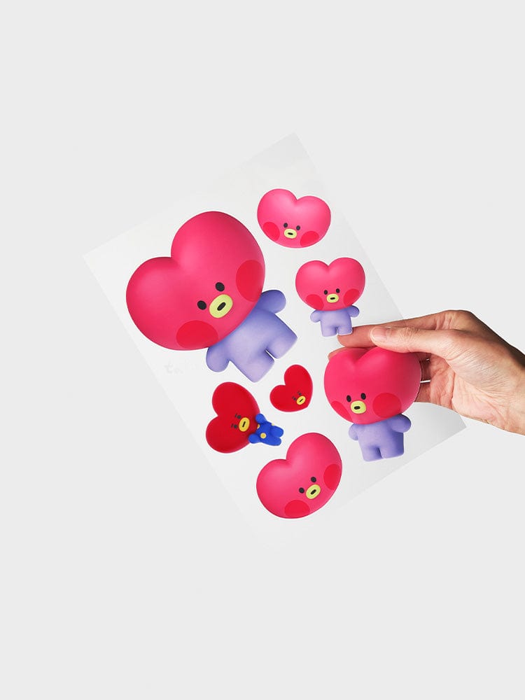 Tata Sticker BT21 TATA 빅앤타이니 리무버블 스티커 | LINE FRIENDS SQUARE
