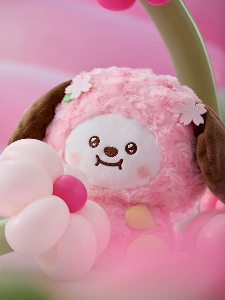 BT21 TOY_ 단품 BT21 CHIMMY BABY 봄 요정 시팅 인형