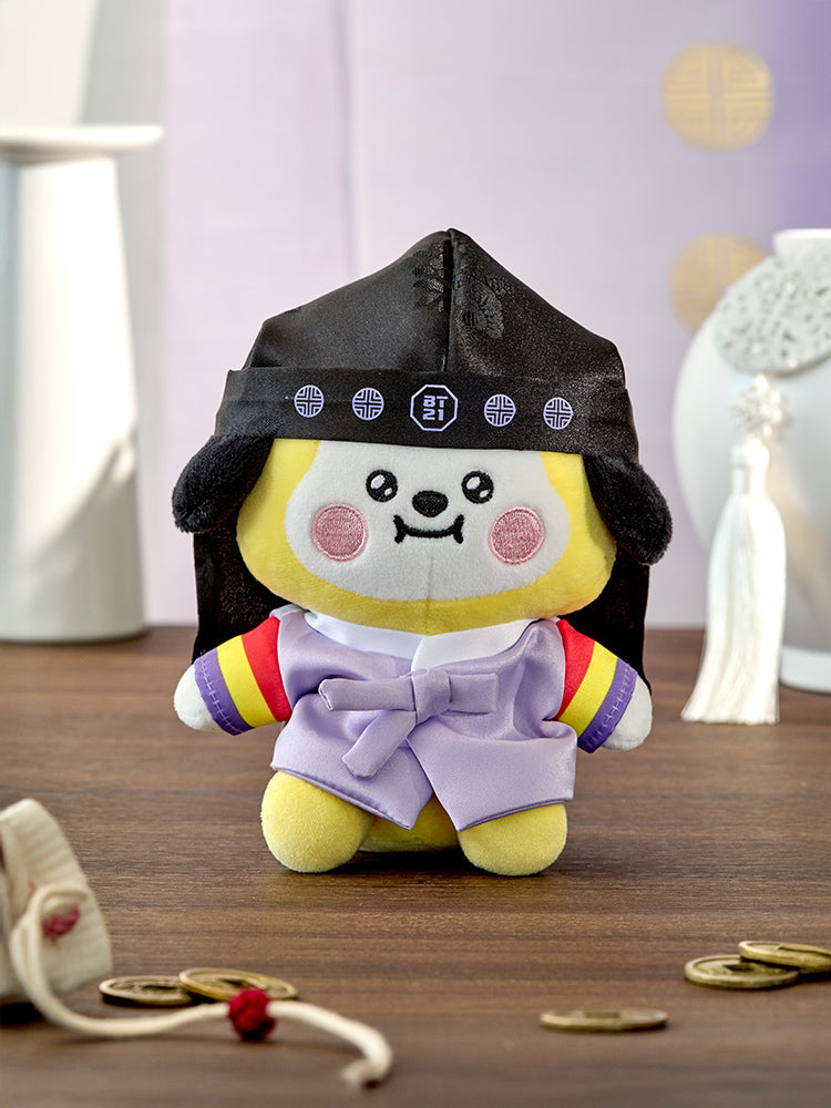 BT21 TOY_ 단품 BT21 CHIMMY BABY 프리미엄 K 에디션 시팅 인형