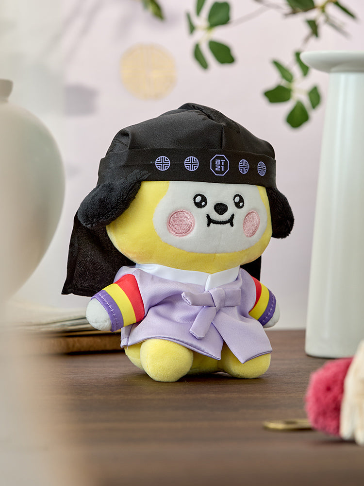 BT21 TOY_ 단품 BT21 CHIMMY BABY 프리미엄 K 에디션 시팅 인형
