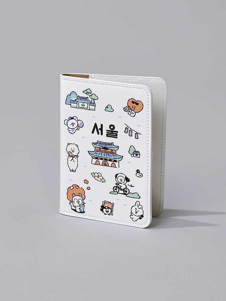 BT21 TRAVEL_ 단품 BT21 서울 에디션 여권 케이스