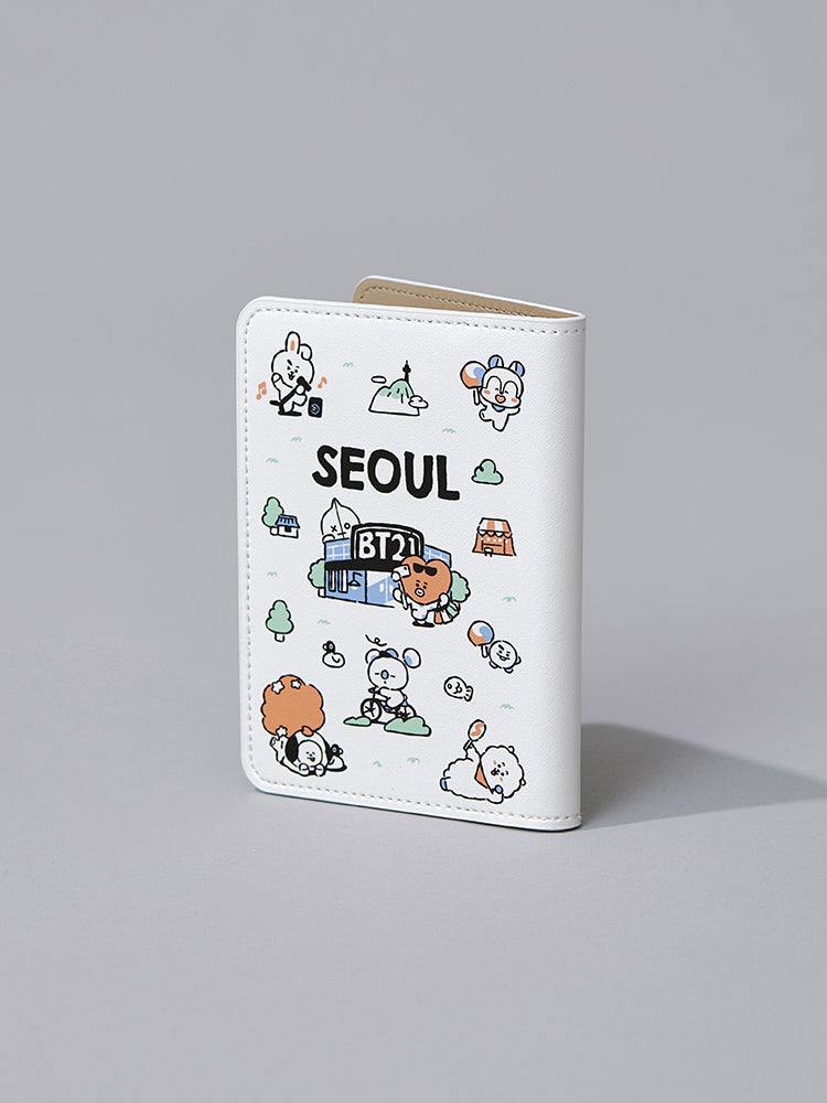 BT21 TRAVEL_ 단품 BT21 서울 에디션 여권 케이스