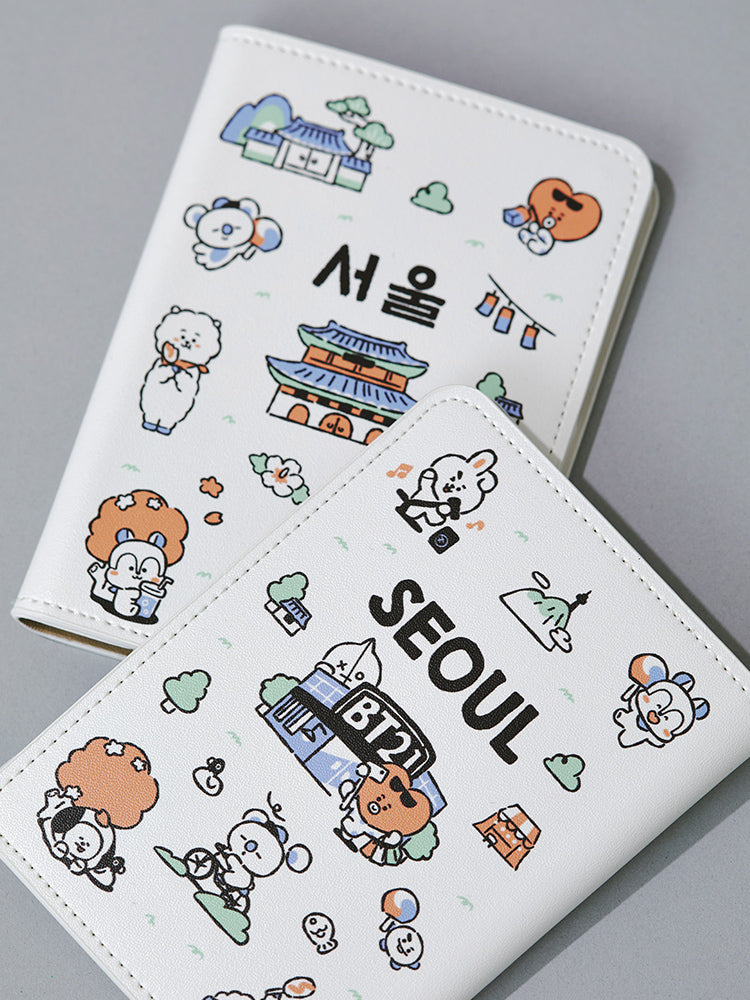BT21 TRAVEL_ 단품 BT21 서울 에디션 여권 케이스