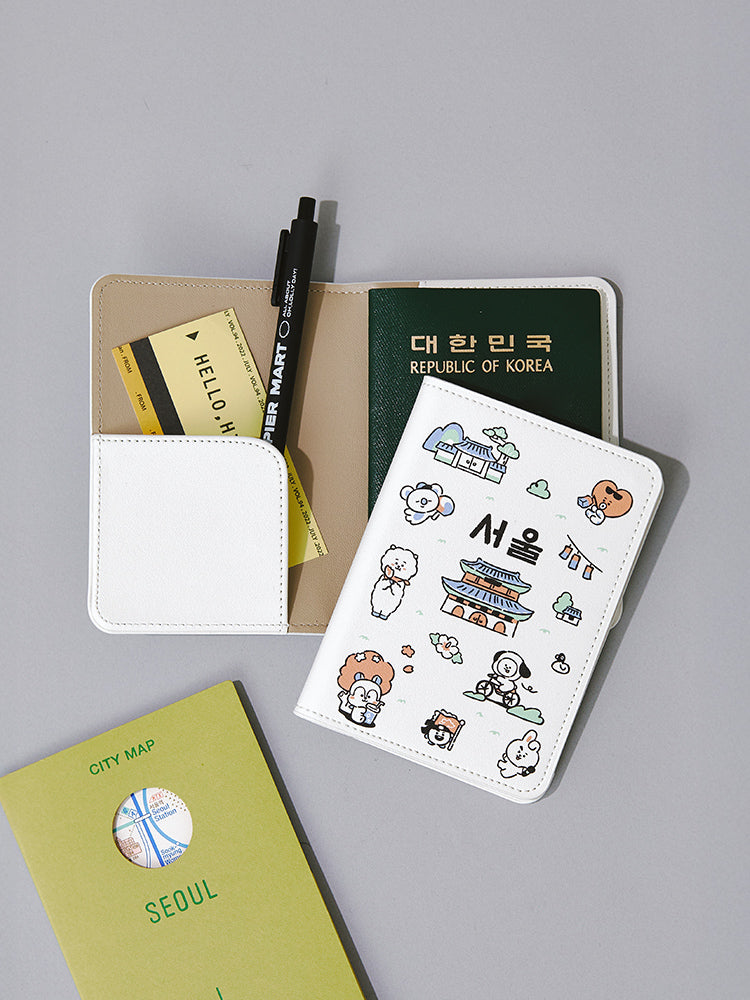 BT21 TRAVEL_ 단품 BT21 서울 에디션 여권 케이스