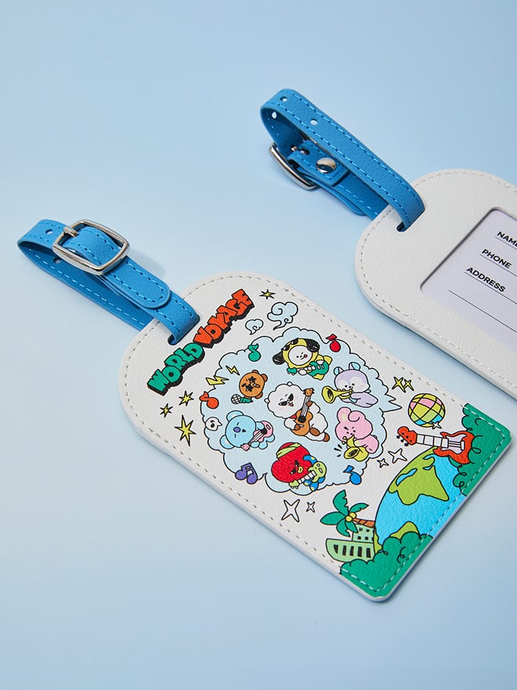 BT21 TRAVEL_ 러기지 택 BT21 WORLD VOYAGE 러기지 택