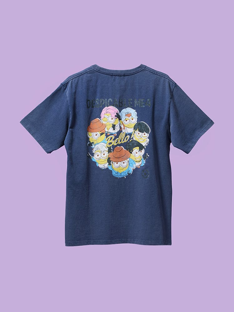 BTS x Despicable Me4 APPAREL BTS X DM4 티셔츠 BLUE