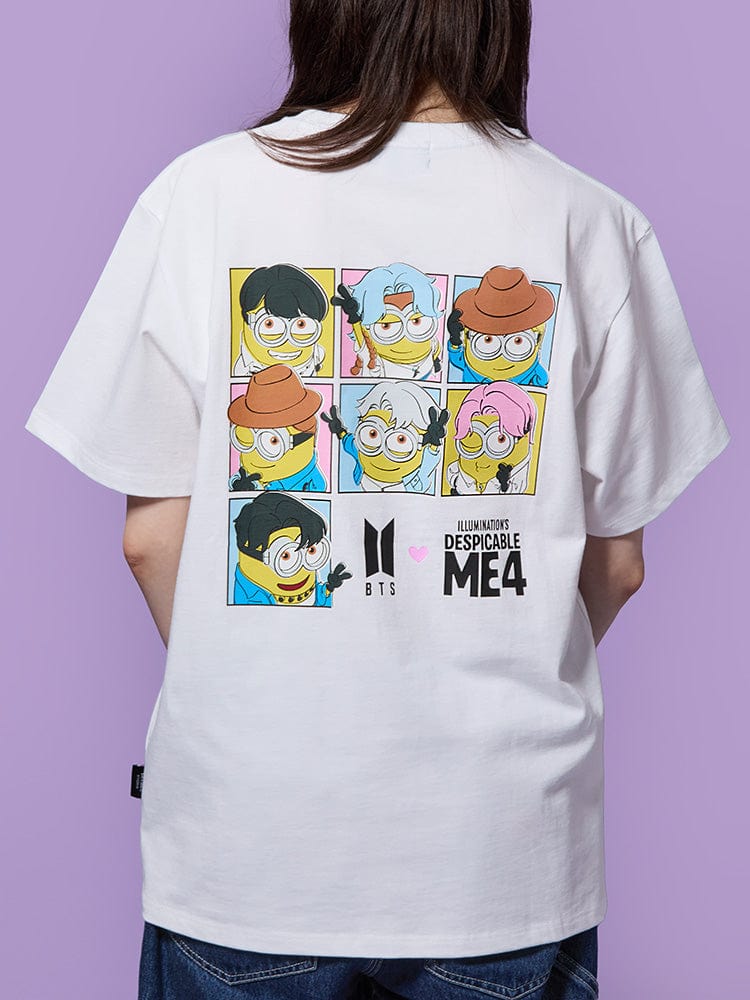 BTS x Despicable Me4 APPAREL BTS X DM4 티셔츠 WHITE