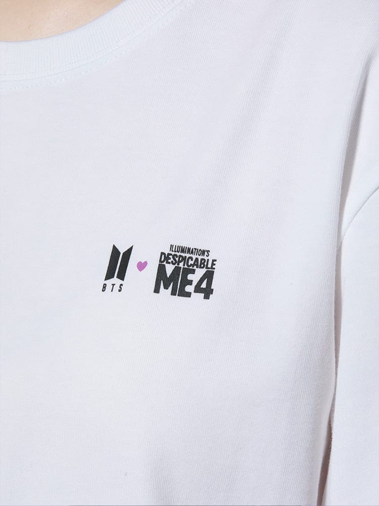 BTS x Despicable Me4 APPAREL BTS X DM4 티셔츠 WHITE