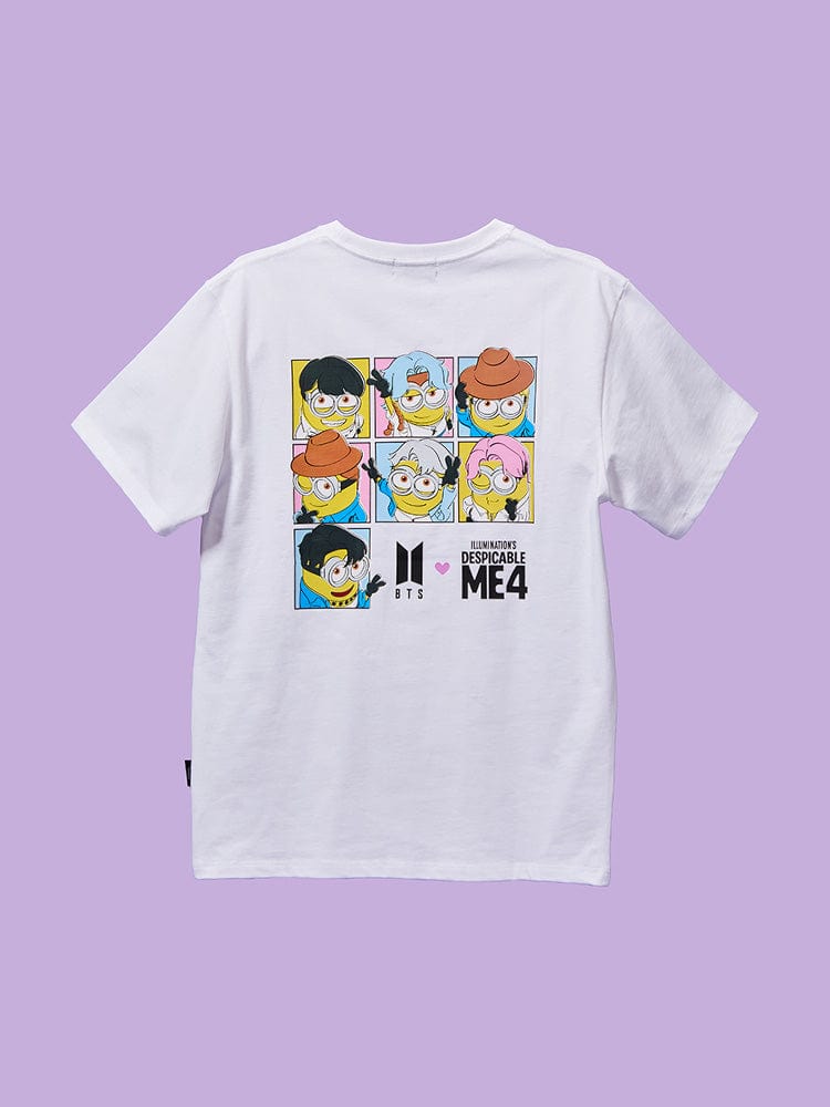 BTS x Despicable Me4 APPAREL BTS X DM4 티셔츠 WHITE