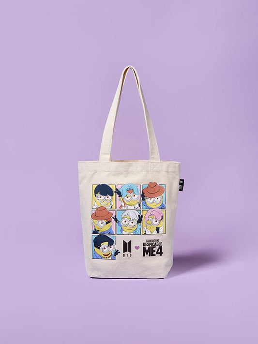 BTS x Despicable Me4 BAG 단품 BTS X DM4 에코백