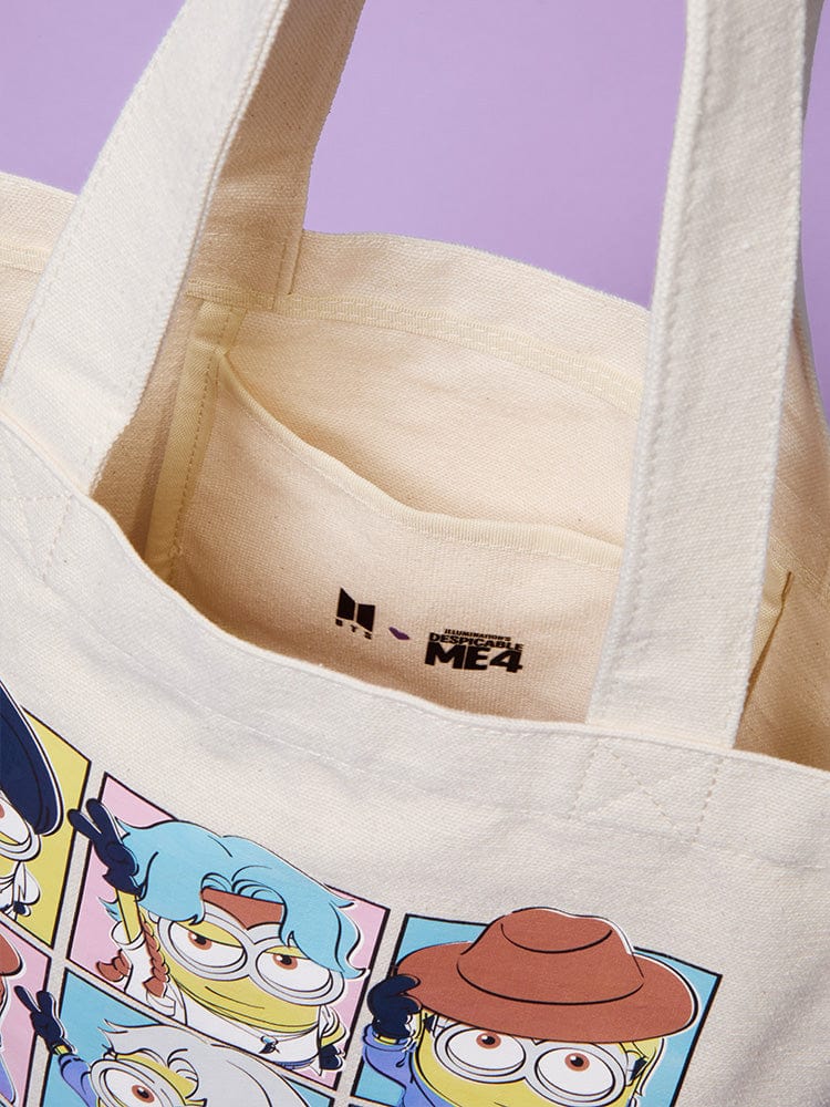 BTS x Despicable Me4 BAG 단품 BTS X DM4 에코백