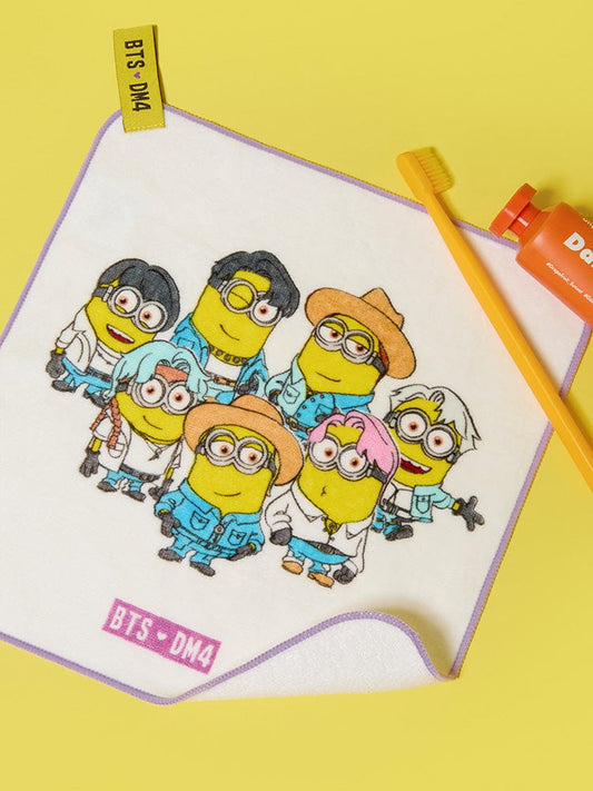 BTS x Despicable Me4 BATH&BODY 단품 BTS X DM4 타올 손수건