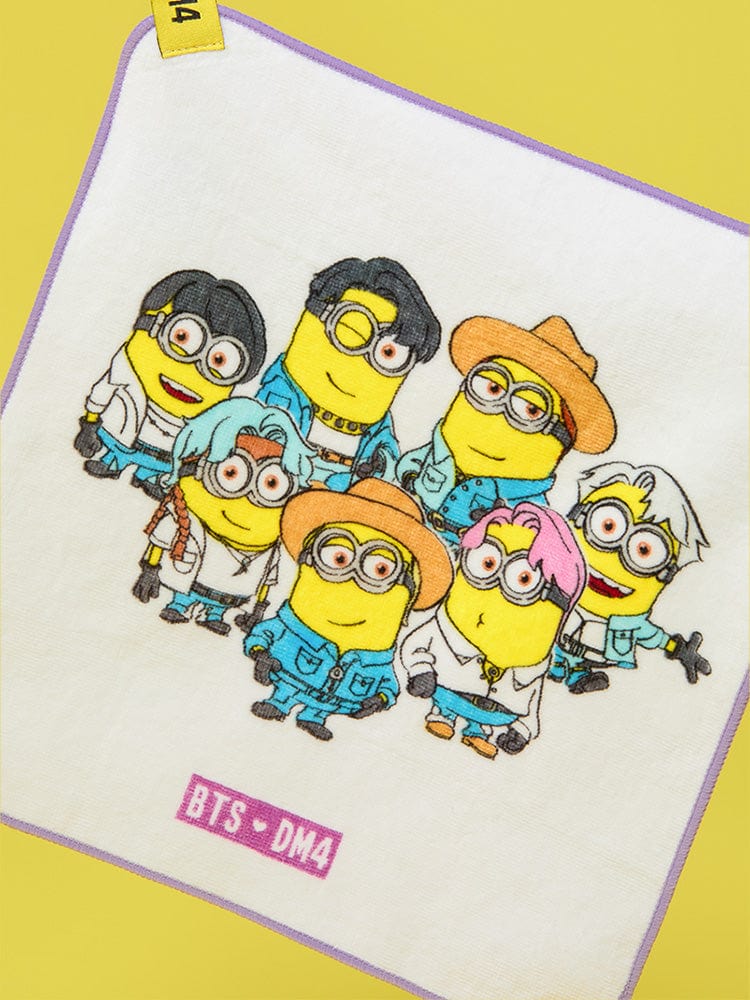 BTS x Despicable Me4 BATH&BODY 단품 BTS X DM4 타올 손수건