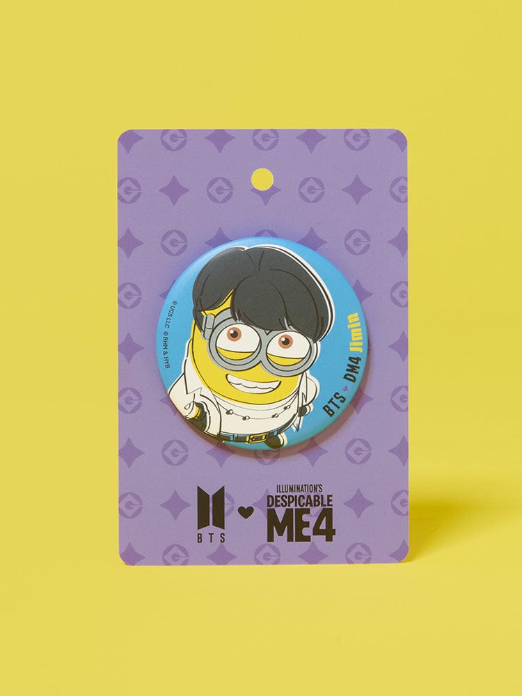 BTS x Despicable Me4 BEAUTY/ACC Jimin BTS X DM4 캔뱃지