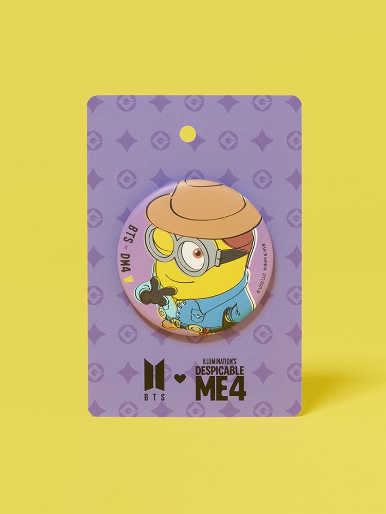 BTS x Despicable Me4 BEAUTY/ACC V BTS X DM4 캔뱃지