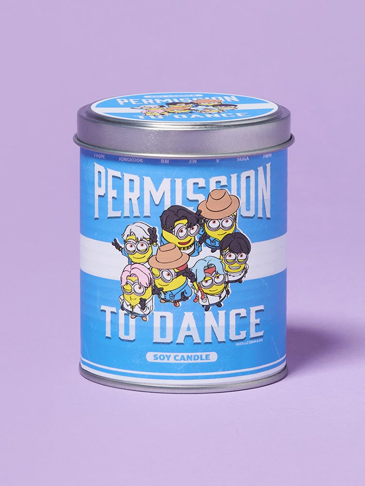 BTS x Despicable Me4 HOUSEHOLD BLUE BTS X DM4 캔 캔들