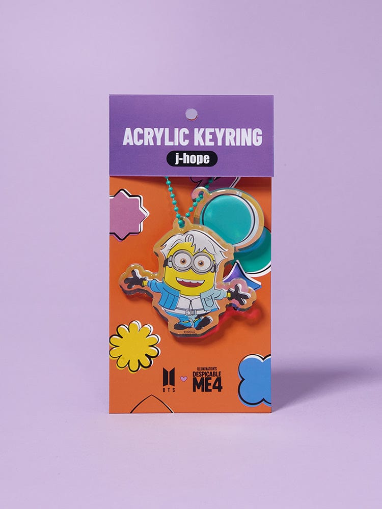 BTS x Despicable Me4 KEYRING j-hope BTS X DM4 아크릴 키링