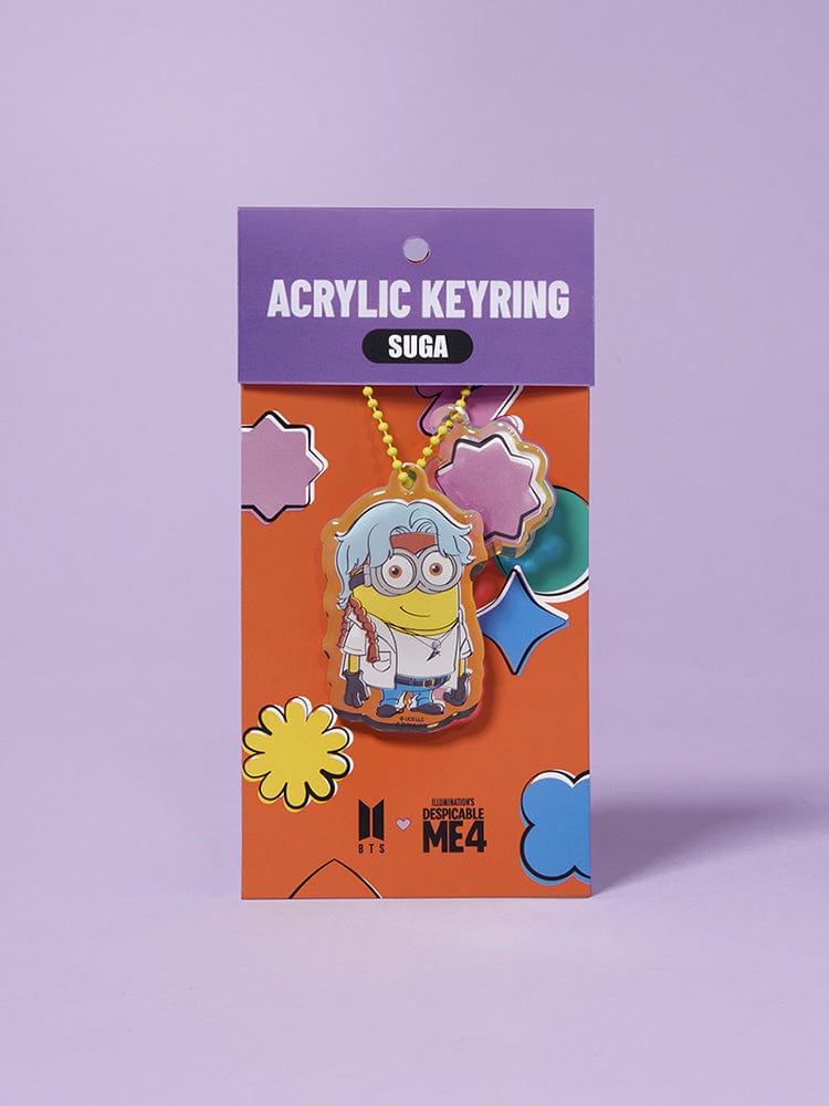 BTS x Despicable Me4 KEYRING SUGA BTS X DM4 아크릴 키링