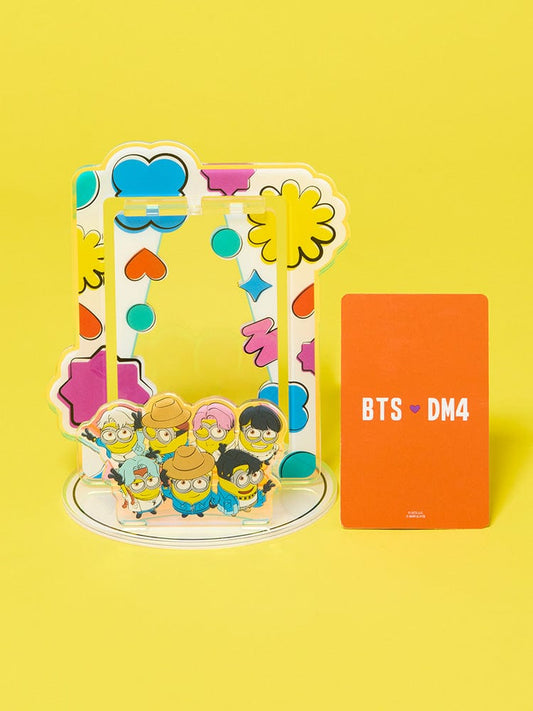 BTS x Despicable Me4 OFFICE 단품 BTS X DM4 랜덤 포토 스탠드