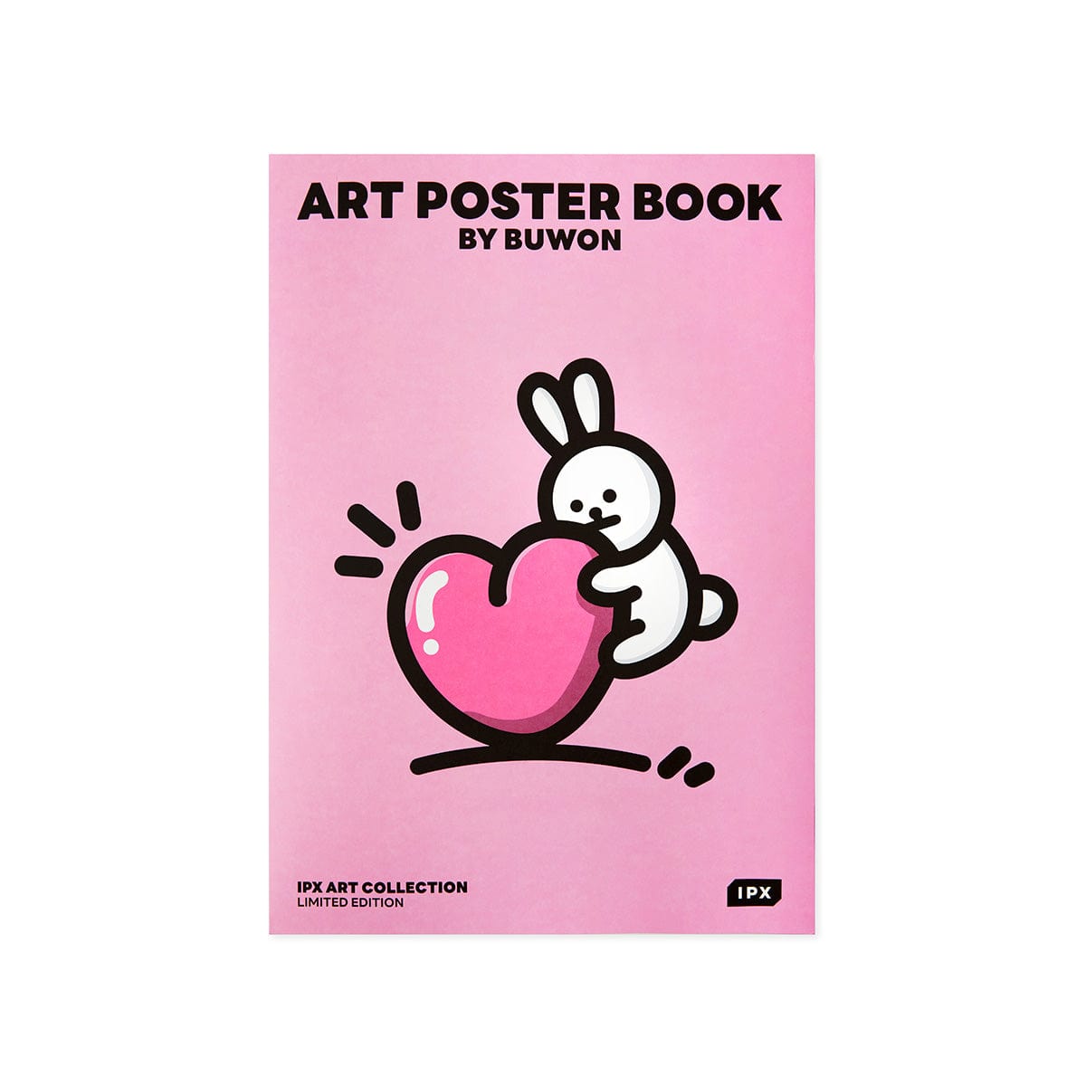 BU WON PLANNER/NOTE POSTER BOOKLET 라인프렌즈 부원 B.B.Rabbit 포스터북 세트