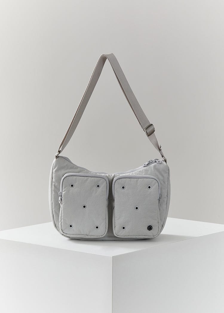 COLLER BAG 단품 [팸세제외] 꼴레 바디백 문락그레이